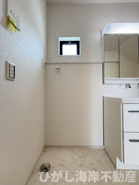 茅ケ崎市高田４丁目　新築戸建　全4棟のランドリースペース|洗濯機置場