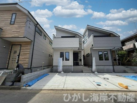 茅ケ崎市高田４丁目　新築戸建　全4棟の展望|現地外観