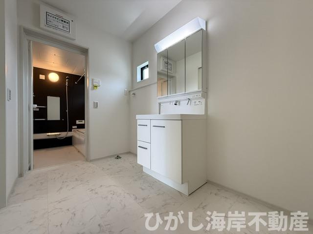 茅ケ崎市高田４丁目　新築戸建　全4棟の脱衣所|脱衣スペース