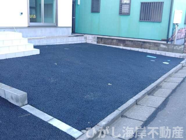 大磯町国府本郷　新築戸建　全2棟の駐車場| 駐車スペース