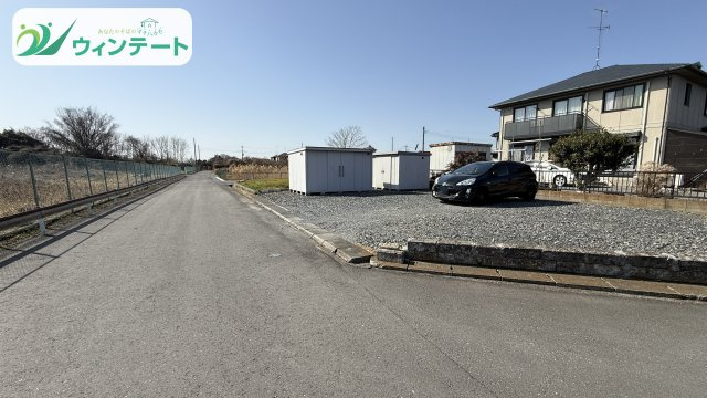 つくば市安食　売地の外観