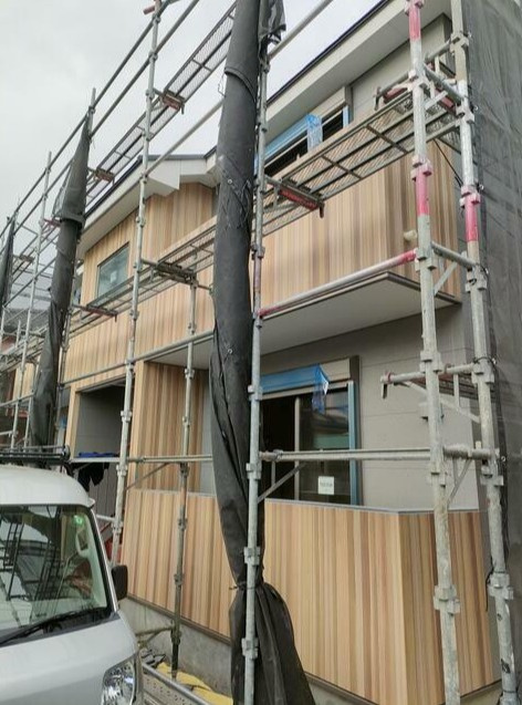 府中市分梅町２丁目のアパートの外観