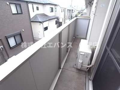 【バルコニー】 | ソレイユⅢ | 広々としたバルコニーです