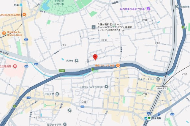 ★仲介手数料無料★イトーピア南麻布（新耐震基準適合レジデンス）の地図