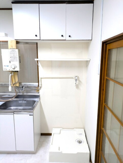 室内洗濯機置場