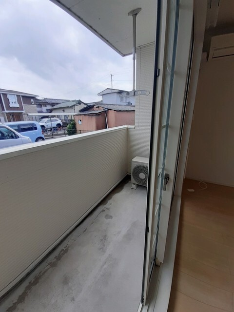 グラドゥアーレＢのバルコニー