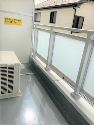 グレイス幕張Ⅱのバルコニー