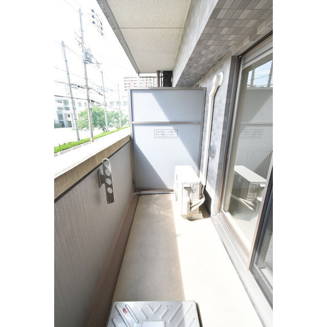 アスリート本町リバーウエストのバルコニー