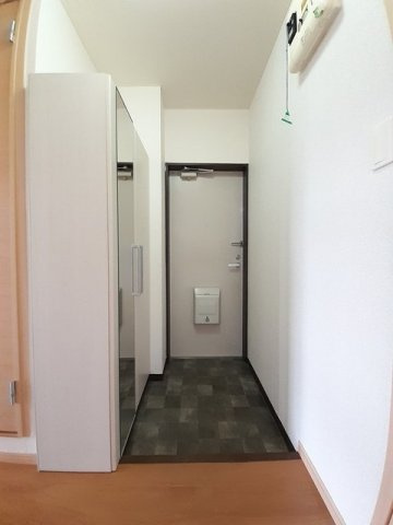 リバーサイド・ヴィラＢの玄関|毎日通る玄関はこちらです