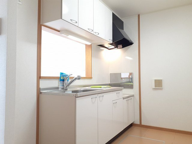 ラ・ソレイユＡのキッチン|使いやすいキッチンです