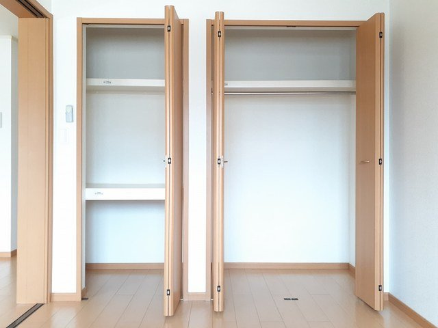 ラ・ソレイユＡの収納|ちょっとした収納スペースも充実しています