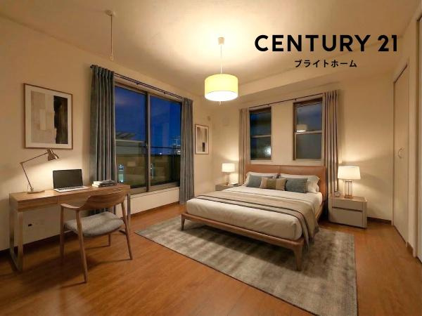 横浜市保土ケ谷区上菅田町の中古一戸建の洋室|落ち着きのある洋室です！
休日はこちらでおくつろぎ下さい♪
※家具等はCGでの参考レイアウトです。