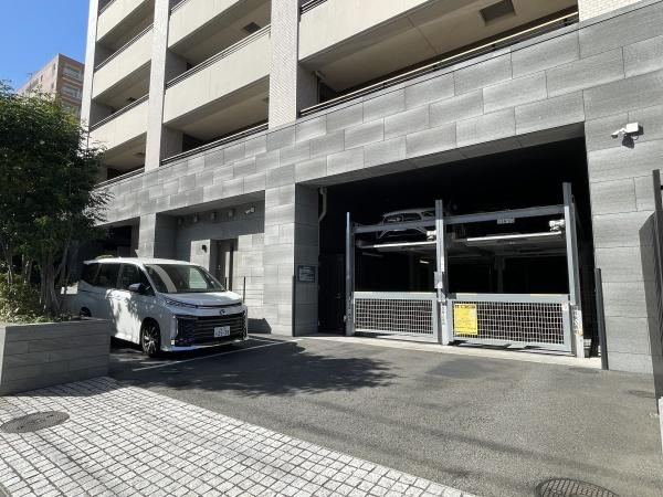 イニシア鷺沼レジデンスのその他|機械式駐車場、自転車置場は屋内にあり、雨の日でも濡れません！
