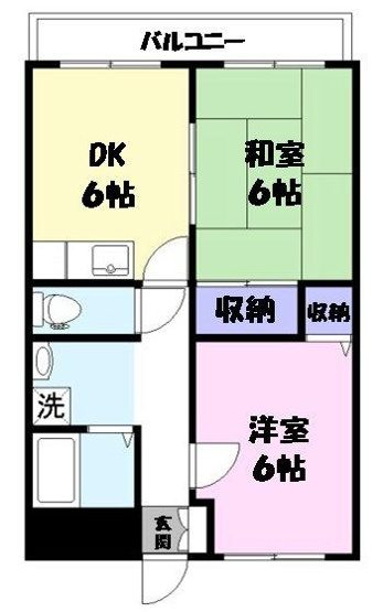 【間取り】 | エコーマンション１