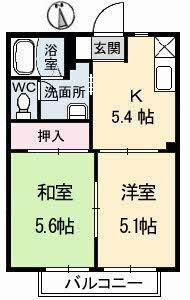 【間取り】 | ハイツボナベンチャー