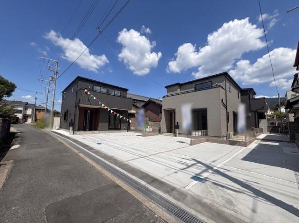 リーブルガーデン柳本町 ２号棟 ／新築一戸建の前面道路含む現地写真|■現地撮影写真■柳本駅まで徒歩８分！■
