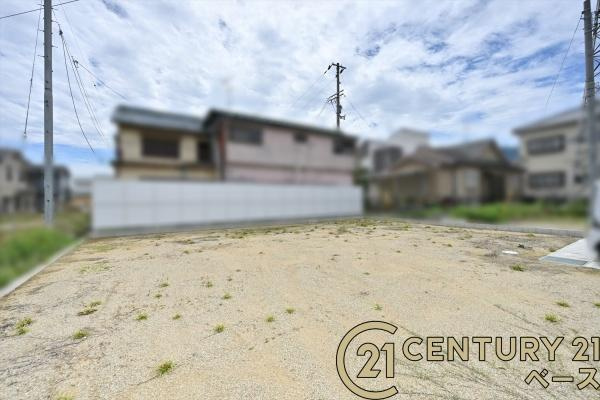 葛城市南道穂　Ｆ号地　建築条件なし土地の外観|■現地撮影写真■建築条件ございません！お気軽にお問い合わせください！