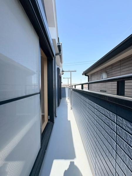 横浜市鶴見区獅子ケ谷１丁目の中古一戸建のバルコニー
