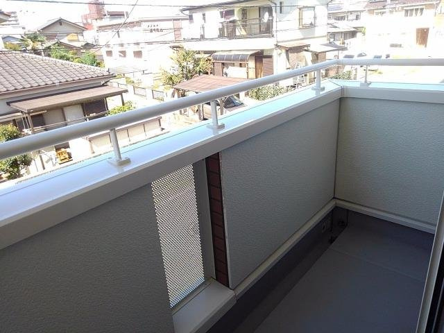 モーニング・サンＡのバルコニー