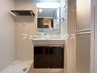 （仮称）ひたちなか市東石川Ⅱ期　新築工事の洗面所|洗面（イメージ）