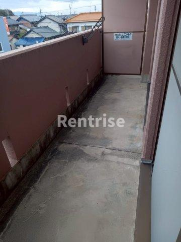 マンションブランのバルコニー