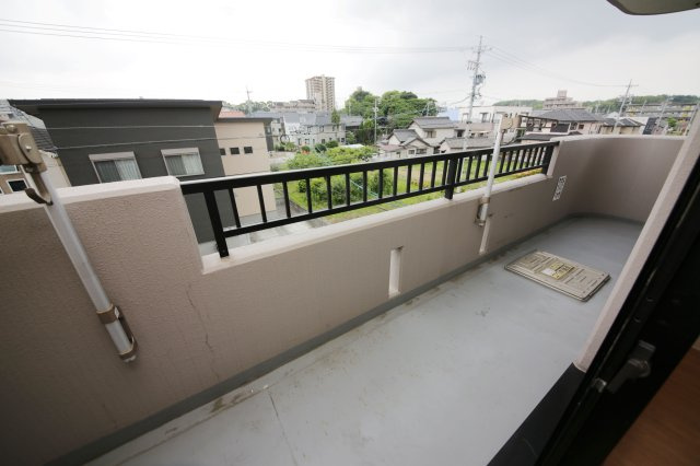 シャンブルクレールのバルコニー