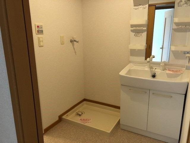 ポポラーレの洗面所|忙しい朝には欠かせない洗面所です