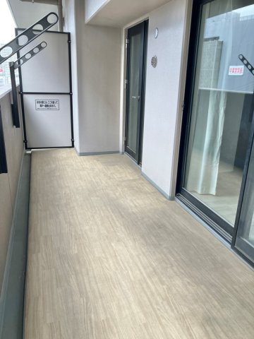 サンクレイドル岩槻ステーションウィズのバルコニー