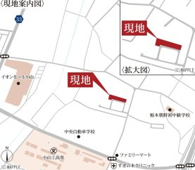 【地図】 | Livele Garden.S　第1中久喜2号棟 | 現地案内図