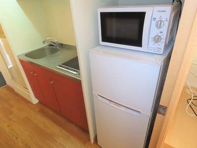 【その他】 | レオパレスカンテサンス | 電子レンジ、冷蔵庫完備