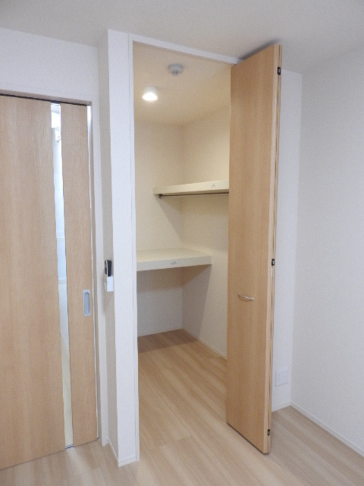 フローラルの収納|大きなスペースがあり、収納には困りません