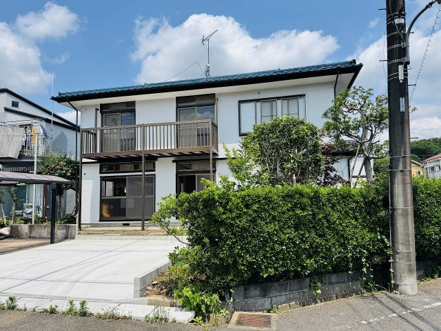 八王子市　川口町　中古戸建ての外観|～内外装リフォーム戸建て　敷地68坪超・建物35坪超のゆとりある戸建て～