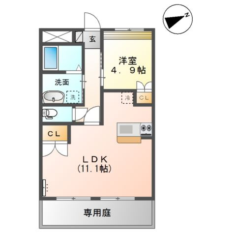M・コンフォールの間取り