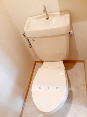 【トイレ】 | アンソレイエ | 落ち着いたトイレです