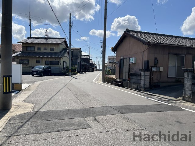 碧南市善明町1丁目　新築住宅＜1号棟＞の前面道路含む現地写真
