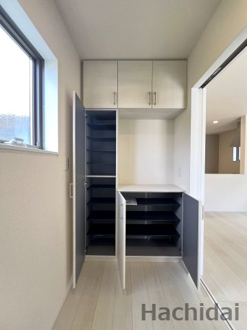 碧南市善明町1丁目　新築住宅＜1号棟＞の収納|玄関シューズボックス