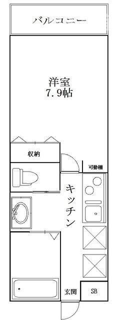 センチュリーオークＡ棟の間取り| 
