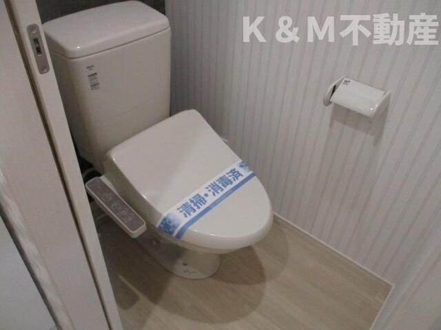センチュリーオークＡ棟のトイレ|コンパクトで使いやすいトイレです