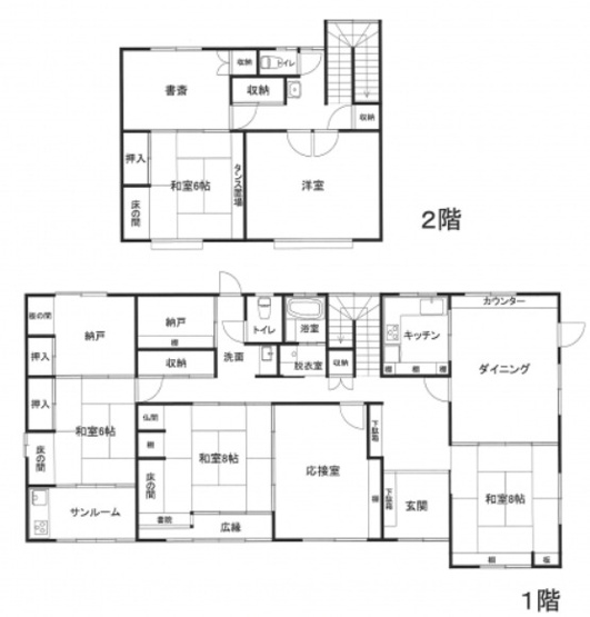 【間取り】 | 車尾５丁目中古住宅