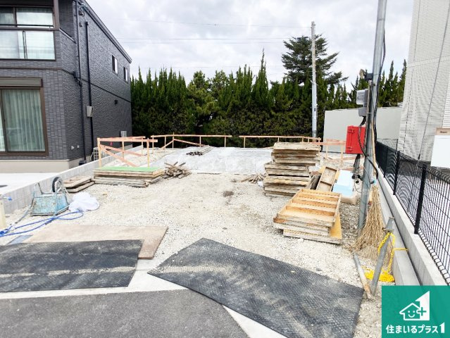 加古川市加古川町南備後　第6期　新築一戸建ての外観|現在の進捗状況です！順調に作業進行中、完成が待ち遠しいです！詳細の間取り等、お気軽にお問い合わせください！