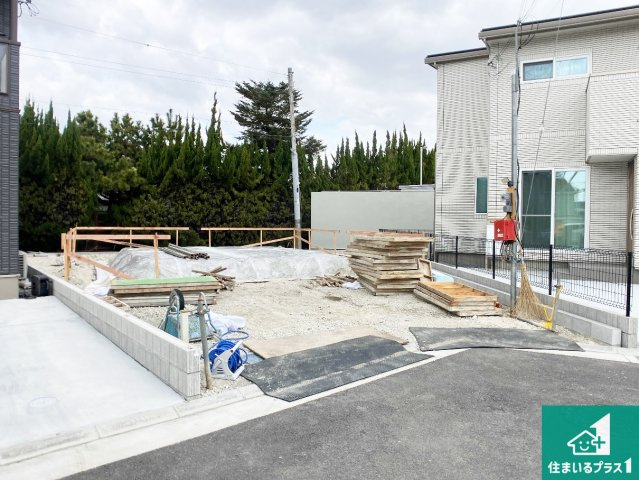 加古川市加古川町南備後　第6期　新築一戸建ての外観|現在建築中！落ち着いた街並みで新生活を始めることが出来そう！周辺の物件も併せてご紹介させて頂きます！