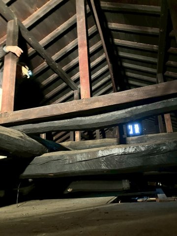 山形市蔵王山田　平家建て中古住宅（古民家）の内装