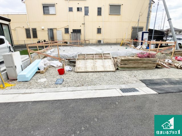 加古川市加古川町南備後　第6期　新築一戸建ての外観|現在の進捗状況です！順調に作業進行中、完成が待ち遠しいです！詳細の間取り等、お気軽にお問い合わせください！