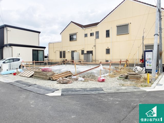 加古川市加古川町南備後　第6期　新築一戸建ての外観|現在建築中！落ち着いた街並みで新生活を始めることが出来そう！周辺の物件も併せてご紹介させて頂きます！