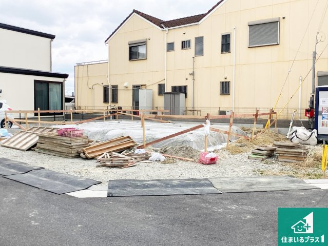 加古川市加古川町南備後　第6期　新築一戸建ての外観|現在の進捗状況です！順調に作業進行中、完成が待ち遠しいです！詳細の間取り等、お気軽にお問い合わせください！