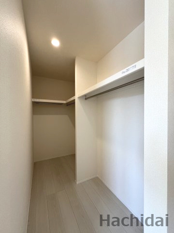 碧南市善明町1丁目　新築住宅＜2号棟＞の収納|ウォークインクローゼット