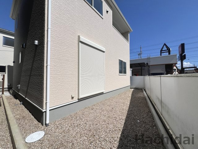 碧南市善明町1丁目　新築住宅＜2号棟＞の庭
