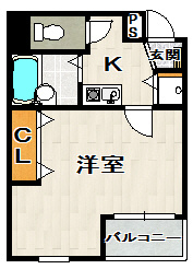 ライブリー宝塚の間取り