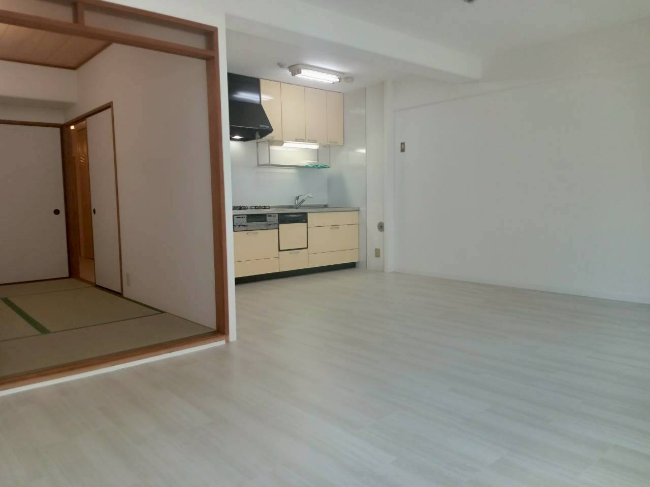 岸和田コーポラス2号棟　中古マンションの居間・リビング