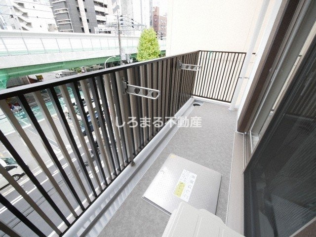 アーバネックス京町堀のバルコニー